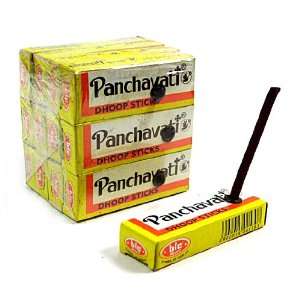 Panchavati Dhoop Sticks   Pack of 12 Boxes w/ Built in Incense Stick 