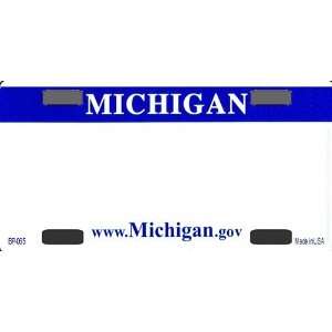  Michigan State Background Blanks FLAT Bicycle License Plates Blanks 