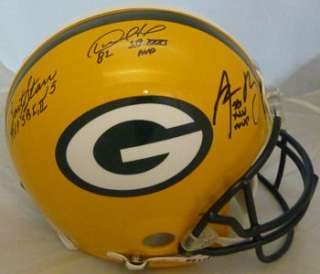   PACKERS SUPER BOWL MVP AUTOGRAPHED PROLINE W/STARR, HOWARD & RODGERS