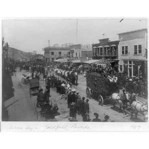   Main Street,Goldfield,Esmeralda County,Nevada,NV,c1907