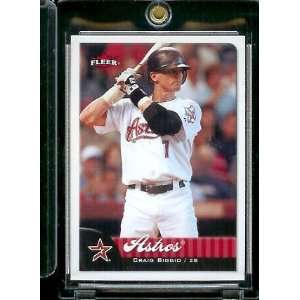  2007 Fleer Baseball # 195 Craig Biggio   Astros   MLB 