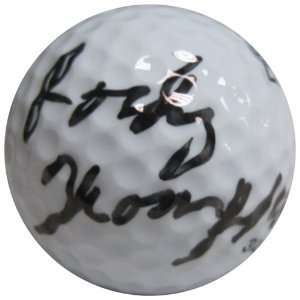  Rocky Thompson Autographed/Hand Signed Golf Ball Sports 