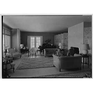   Ave., Sunset Island, no. 1, Miami. Living room I 1941