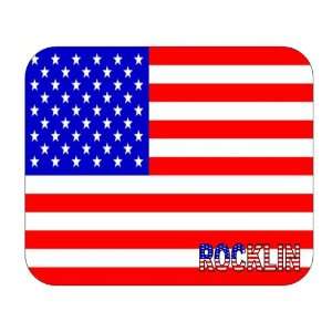  US Flag   Rocklin, California (CA) Mouse Pad Everything 
