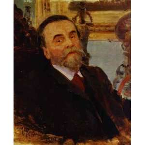 Hand Made Oil Reproduction   Ilya Repin   32 x 40 inches   Portrait of 