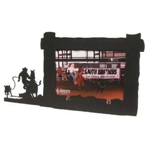  Calf Roper 4X6 Horizontal Picture Frame