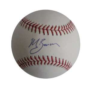 Autographed Michael Bowden Baseball. MLB Authenticated.  