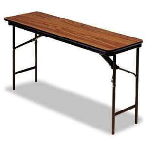  Iceberg Premium Wood Laminate Folding Table TABLE,18X72,FOLDING 