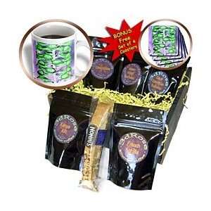   Green Iridescent Digitalis   Coffee Gift Baskets   Coffee Gift Basket