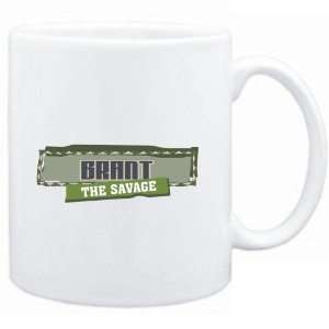  Mug White  Brant The Savage  Male Names Sports 