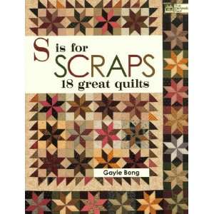  S Is For Scraps   quilt book