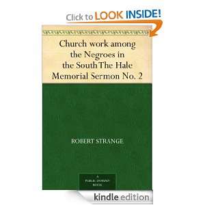   Hale Memorial Sermon No. 2 Robert Strange  Kindle Store