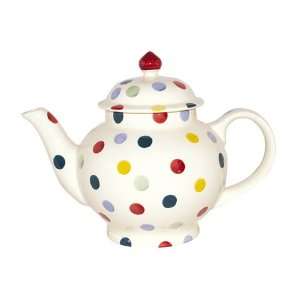  Emma Bridgewater Pottery Polka Dot Four Cup Teapot 