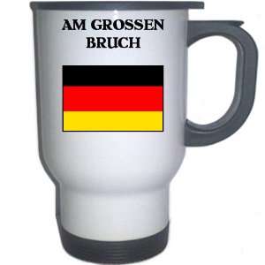  Germany   AM GROSSEN BRUCH White Stainless Steel Mug 