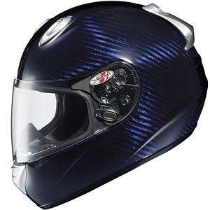  Joe Rocket RKT 101 Carbon Helmet   Large/Blue Automotive