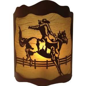  Rivers Edge Products 10 X 13 Cowboy Wall Light Sports 