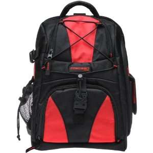   Use Laptop/Tablet Digital SLR Camera Backpack Case (Black/Red) Camera