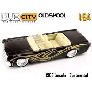  Jada Dub City Oldskool Black 1963 Lincoln Continental 164 