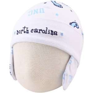 New Era North Carolina Tar Heels (UNC) Infant White Ski Knit Baby 