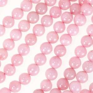 8mm Round Rose Quartz Gemstone Beads Arts, Crafts 