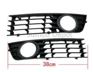 AUDI A4 B6 FRONT LOWER SIDE FOG LIGHT GRILLE GRILL PAIR  