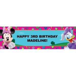  Disney Minnie Mouse Personalized Birthday Banner Medium 24 