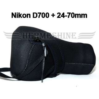 New Soft Camera Bag Case Cover Nikon D700 + 24 70mm  