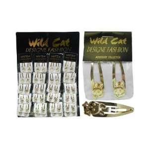  Gold Tone Hair Clip Case Pack 72   681571 Beauty