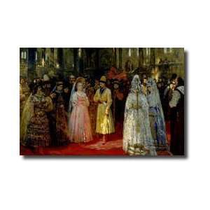  The Tsar Choosing A Bride C1886 Giclee Print