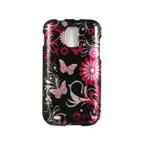  Samsung T989 Hercules Graphic Case   Pink Butterfly 