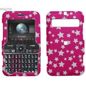  MSGM8 PINK WITH WHITE STARS HARD PROTECTOR CASE Cell 