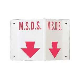Sign,8x14.5,msds   BRADY  Industrial & Scientific