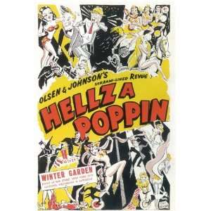  Hellzapoppin Poster (Broadway) (11 x 17 Inches   28cm x 