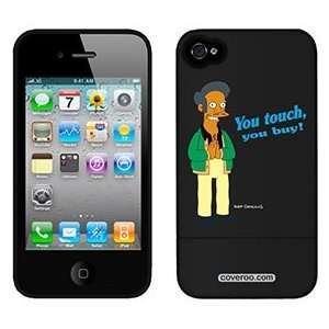  Apu from The Simpsons on Verizon iPhone 4 Case by Coveroo 