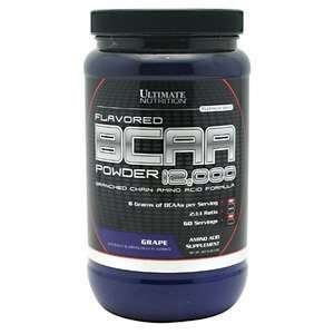  Ultimate Nutrition Flavored BCAA Powder 12,000 Grape 457 g 