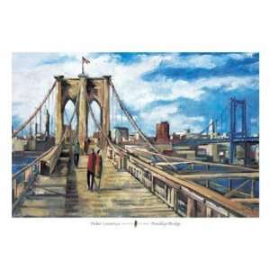  Brooklyn Bridge Finest LAMINATED Print Didier Lourenco 