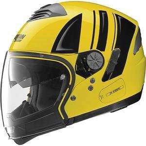  Nolan N43 Motorrad Modular N Com Helmet   Small/Yellow 