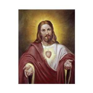  Vittorio Bianchini   Sacred Heart Of Jesus Giclee