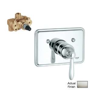 GROHE Somerset Brushed Nickel Single Handle Tub and Shower Faucet Trim 