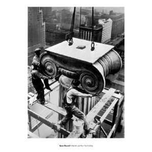  Workers On High Rise Building Poster Print