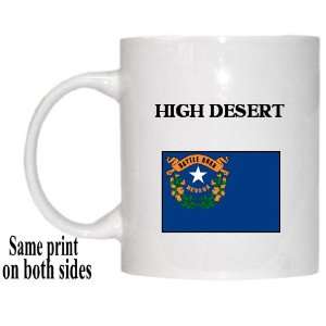  US State Flag   HIGH DESERT, Nevada (NV) Mug Everything 