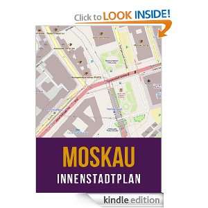 Innenstadtplan Moskau (German Edition) eReaderMaps  