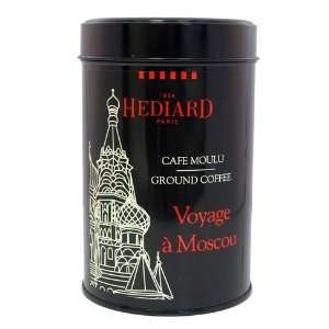 Hédiard Coffee Tin Voyage a Moscou Grocery & Gourmet Food