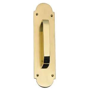Brass Accents Traditional Pull Plate (BAA07P0241PB) Polished Brass