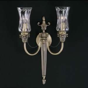  Waterford Whittaker Double Arm Sconce Brass