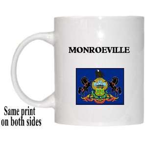  US State Flag   MONROEVILLE, Pennsylvania (PA) Mug 