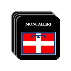   , Piedmont (Piemonte)   MONCALIERI Set of 4 Mini Mousepad Coasters