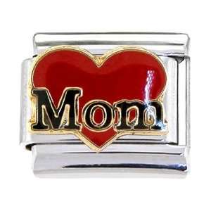  I Heart Mom Italian Charm Jewelry