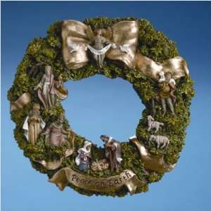  Nativity Wreath with Holy Family and Kings