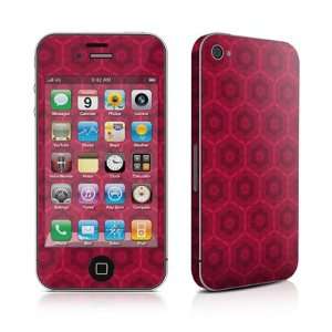 Hollyhock Design Protective Skin Decal Sticker for Apple iPhone 4 / 4S 
